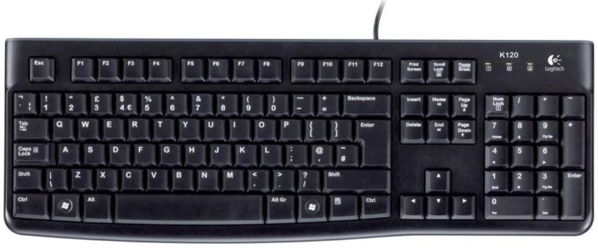 Teclado K120 USB Negro Logitech