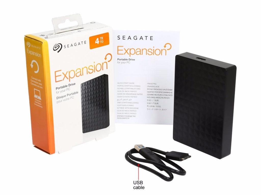 Disco duro USB 2.5' 4TB 3.0 EXT. Seagate Expansion STEA4000400