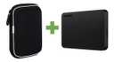 Disco duro Externo 2TB USB 3,0 con estuche Toshiba