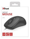Mouse Alámbrico Trust Ziva Optico Negro