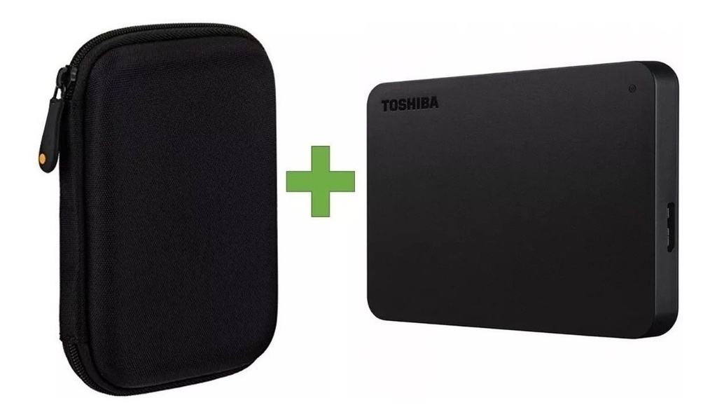 Disco duro Externo 1TB con Estuche