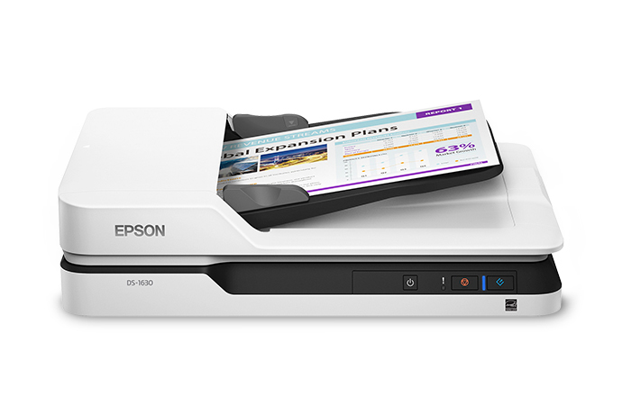 Escaner de Documentos Cama Plana A4 con ADF Epson WorkForce DS-1630