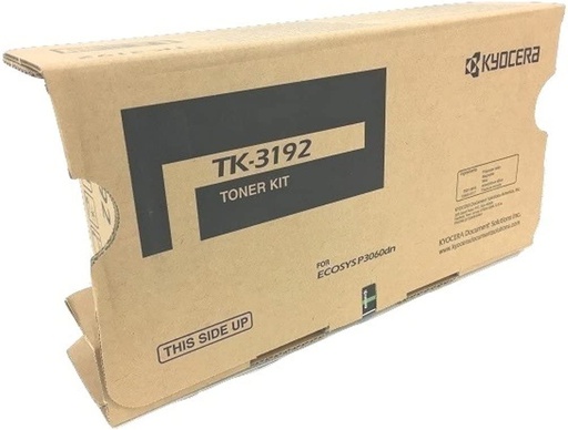 [1T02T60US0] Cartucho de Tóner Negro TK-3192 Kyocera M3660IDN / M860IDN/ P3060DN