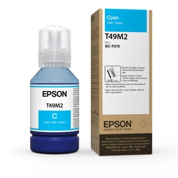 [T49H200] Botella de Tinta Ultrachrome XD2 Cyan 140Ml  Epson T3170X