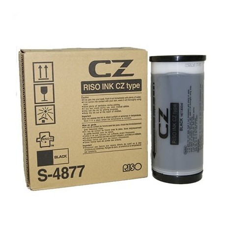 [S4877] Cartucho de Tinta Negra Riso S-4877 CZ 180