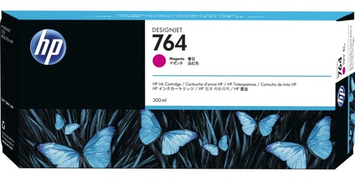 [C1Q14A] Cartucho de Tinta Magenta 764 HP Designjet T3500