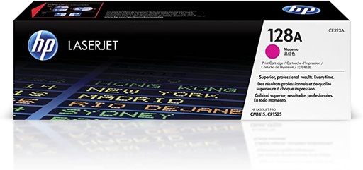 [CE323A] Cartucho de Tóner Magenta 128A HP Laserjet PRO CM1415/CP1525