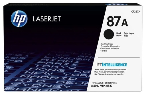 [CF287A] Cartucho de Tóner Negro 87A HP Laserjet M506DN/ M527DN/M527C/M501DN