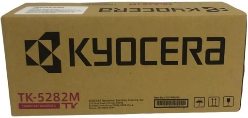[1T02TWBUS0] Cartucho de Tóner Magenta TK-5282M Kyocera FS-M6635CIDN/FS-M6235CIDN/FS-P6235CDN