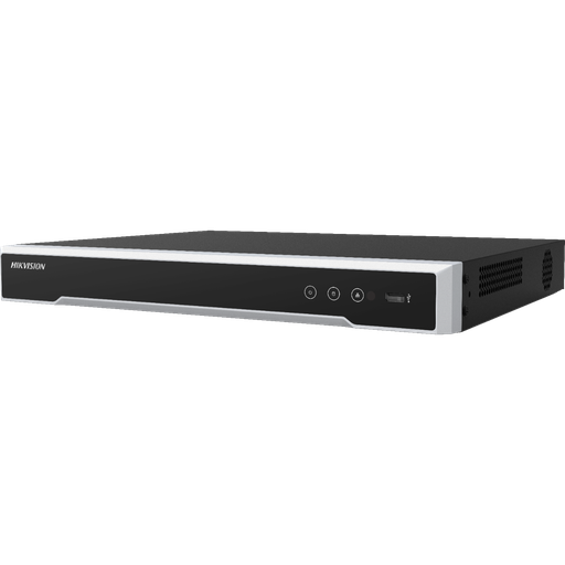 [DS-7616NI-Q2/16P] NVR 16 Canales HD 160MBPS 4K 2BAHIas/6TB110-220VAC H265+ METAL Hikvision