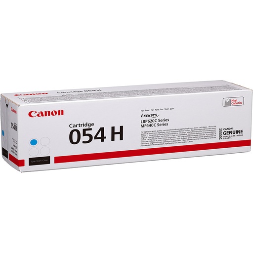 [3027C001AA] Cartucho de Tóner Cyan 054H Canon MF644CDW