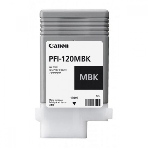 [2884C001AA] Cartucho de Tinta Negra Mate PFI-120MBK Canon TM-200/TM-205/TM-300/TM-305