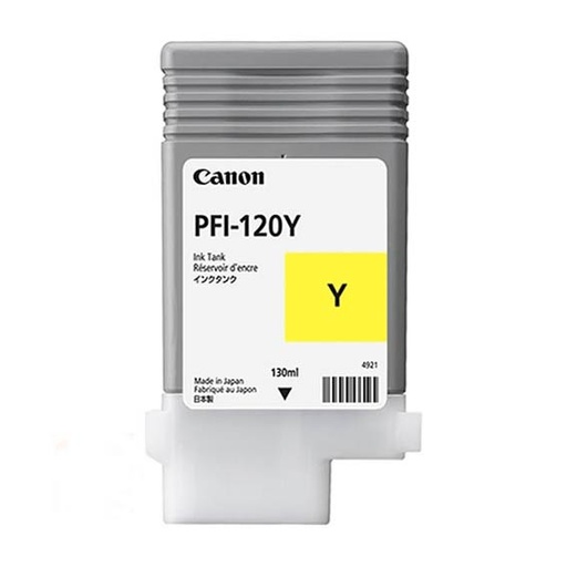 [2888C001AA] Cartucho de Tinta Amarilla PFI-120Y Canon TM-200/TM-205/TM-300/TM-305