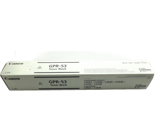 [8524B003BA] Cartucho de Tóner Negro GPR-53 Canon Imagerunner Advance C3325I/C3330I/C3525I/C3530I