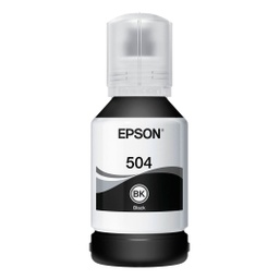 [T504120-AL] Botella de Tinta Negra Pigmentada T504 Epson L4150/L4160/L6161/L6171/6191