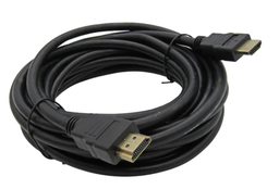 [CAB-HXU-0178] Cable HDMI V2.0 2160P 5M Macho a HDMI Macho Negro 4K 3D 19+1 28AWG OD 7.3MM C/filtroS XUE