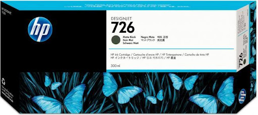 [CH575A] Cartucho de Tinta Negro Mate 726 HP Designjet T1200/T2300/T1300