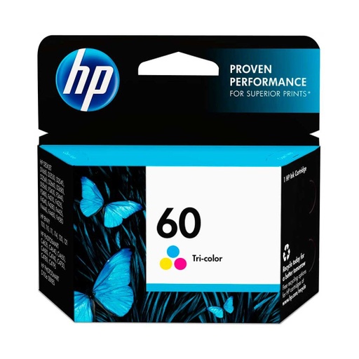 [CC643WL] Cartucho de Tinta Tricolor 60 HP Designjet D2500/D2530/F4200