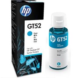 [M0H54AL] Botella de Tinta Cyan GT52 HP Deskjet GT 5810/5820