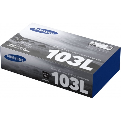 [SU721A] Cartucho de Tóner Negro MLT-D103L Samsung ML-2950/SCX-4729
