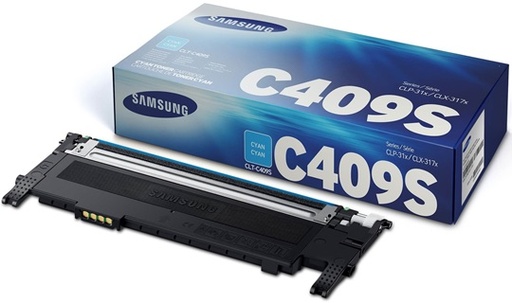 [SU008A] Cartucho de Tóner Cyan CLT-C409S Samsung CLP-200/CLP-200N