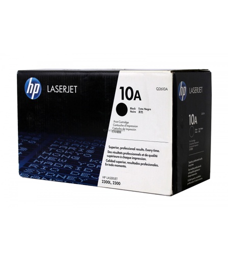 [Q2610A] Cartucho de Tóner Negro 10A HP Laserjet 2300
