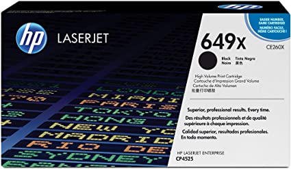 [CE260X] Cartucho de Tóner Negro 649A HP Laserjet Enterprise CP4525DN