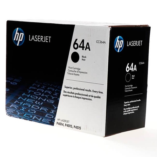 [CC364A] Cartucho de Tóner Negro 64A HP Laserjet P4015/P4014/P4515