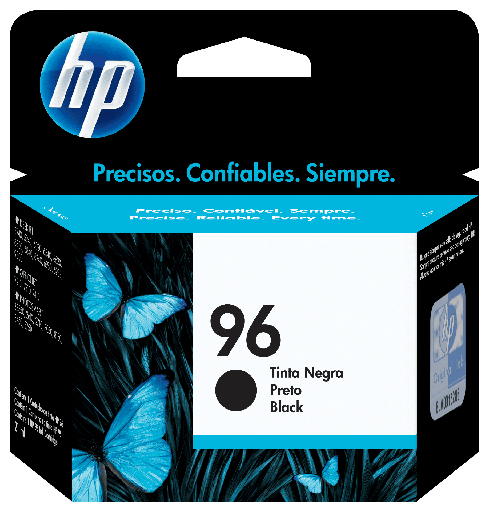 [C8767WL] Cartucho de Tinta Negra 96 HP PHOTOSMART 8450/8150/2710/2610/Officejet 7410/7310/Designjet 6840/ 6540/6520/5740