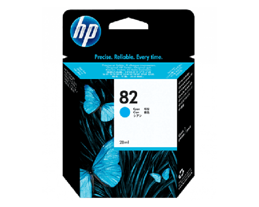 [C4911A] Cartucho de Tinta Cyan 82 HP Designjet 111/510/500/800