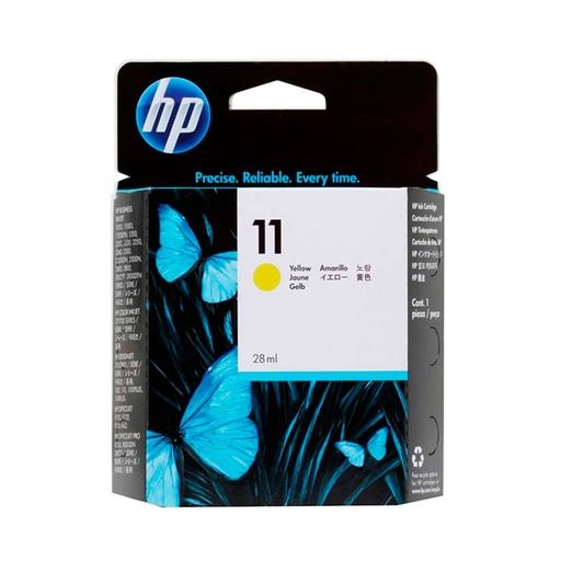 [C4838A] Cartucho de Tinta Amarilla 11 HP Inkjet 1000/1200/2200/2230/2250