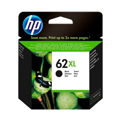 [C2P05AL] Cartucho de Tinta Negra 62XL HP Officejet 8040/5740/ENVY 8000/7640/5660/5640