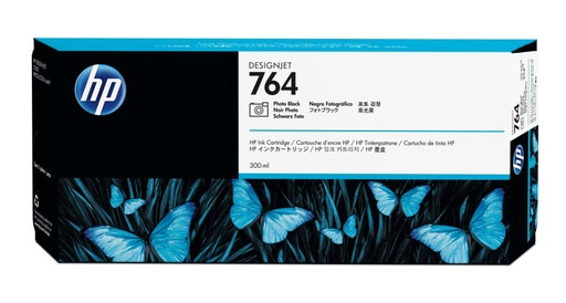 [C1Q17A] Cartucho de Tinta Negro Foto 764 HP Designjet T3500