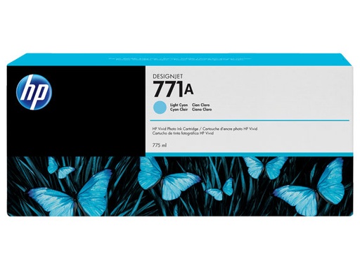 [B6Y20A] Cartucho de Tinta Cyan 771A HP Designjet Z6200/Z6610/Z6810