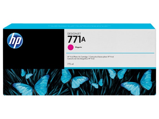 [B6Y17A] Cartucho de Tinta Magenta 771A HP Designjet Z6200/Z6610/Z6810