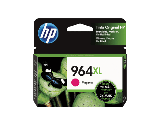 [3JA55AL] Cartucho de Tinta Magenta 964XL HP Officejet PRO 9010/PRO 9020