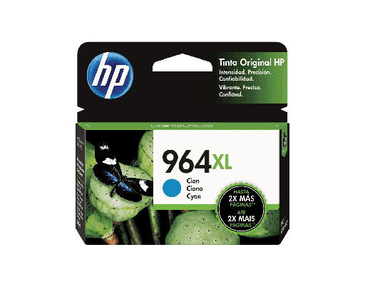 [3JA54AL] Cartucho de Tinta Cyan 964XL HP Officejet PRO 9010/PRO 9020