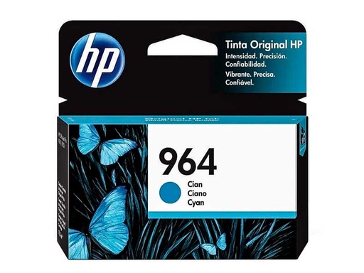 [3JA50AL] Cartucho de Tinta Cyan 964 HP Officejet PRO 9010/PRO 9020