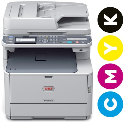 [44952204] Multifunciónal color Oki MC562W