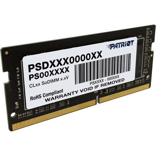 [PSD416G32002S] Memoria Patriot 16 GB Signature LINE DDR4 3200 MHZ DR SO-DIMM