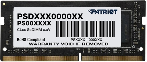 [PSD432G32002S] Memoria Patriot 32 GB Signature LINE DDR4 3200 MHZ DR SO-DIMM