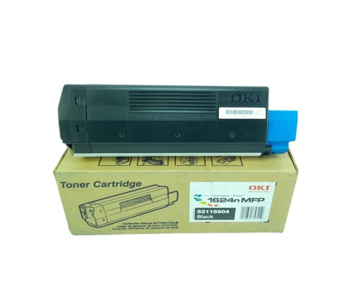 [52115904] Cartucho de Tóner Negro Oki ES 1624N