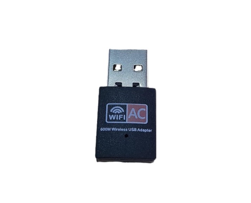 [CON-AUW-0774] Adaptador USB 2.0 inalambrico dual band 600MBPS 802.11B/G/N (RTK 8811AU) Xue