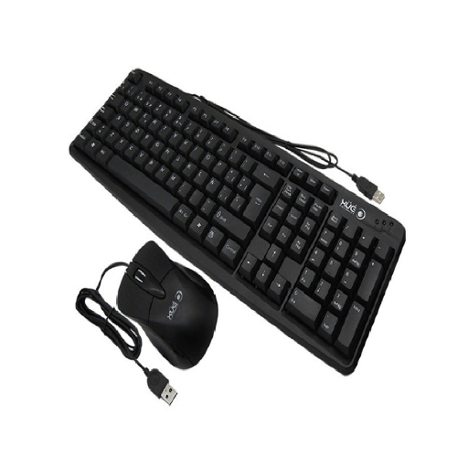 [TEC-UXU-0986] Combo Teclado + Mouse Alámbrico USB 2.0 TM320 Xue