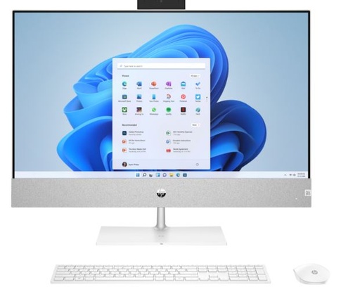 [58Q84LA] Computador Todo en Uno Hp Pavilion 27-CA000LA 27" Ram 8GB SSD512 Win. 11 Home