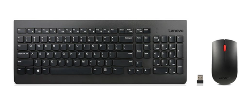 [4X30M39482] Combo Teclado + Mouse Lenovo Inalámbrico Esencial (Sin Batería)