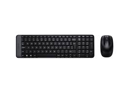 [920-004430] Teclado + Mouse MK220 Inalámbrico Negro Logitech