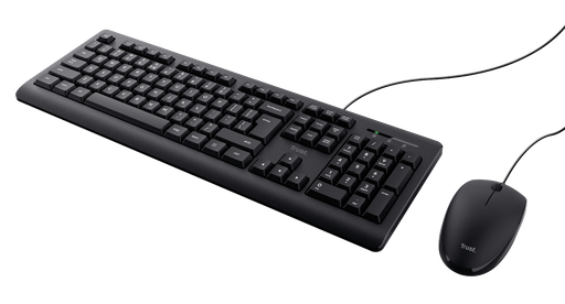 [TK250] Combo Teclado + Mouse Alámbrico Trust