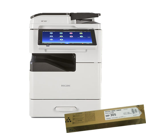 [417434T] Multifunciónal BYN Ricoh MP 305SPF con Tóner