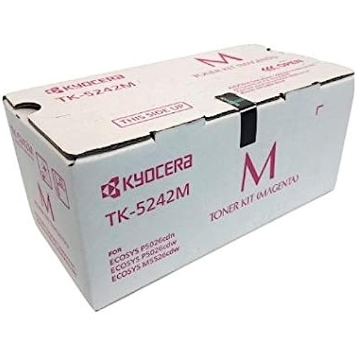 [1T02R7BUS0GEN] Cartucho de Tóner Magenta Generico TK-5242M Kyocera M5526CDW/P5026CDW